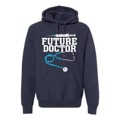 Medical School Student Funny Future Doctor In Training Premium Hoodie