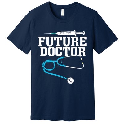 Medical School Student Funny Future Doctor In Training Premium T-Shirt