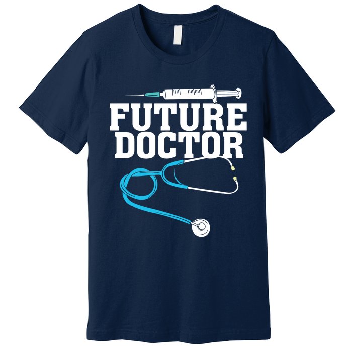 Medical School Student Funny Future Doctor In Training Premium T-Shirt