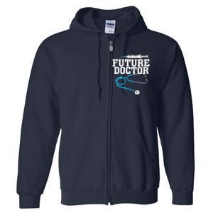 Medical School Student Funny Future Doctor In Training Full Zip Hoodie