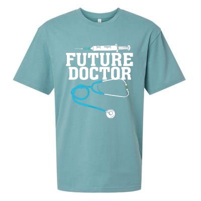 Medical School Student Funny Future Doctor In Training Sueded Cloud Jersey T-Shirt