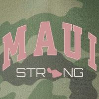 Maui Strong Support Lahaina Hawaii Legacy Tie Dye Trucker Hat