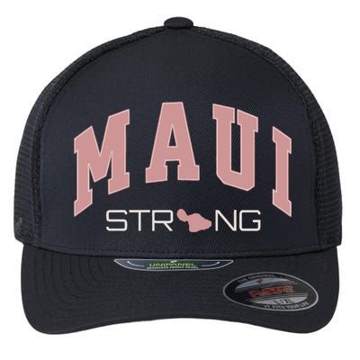 Maui Strong Support Lahaina Hawaii Flexfit Unipanel Trucker Cap