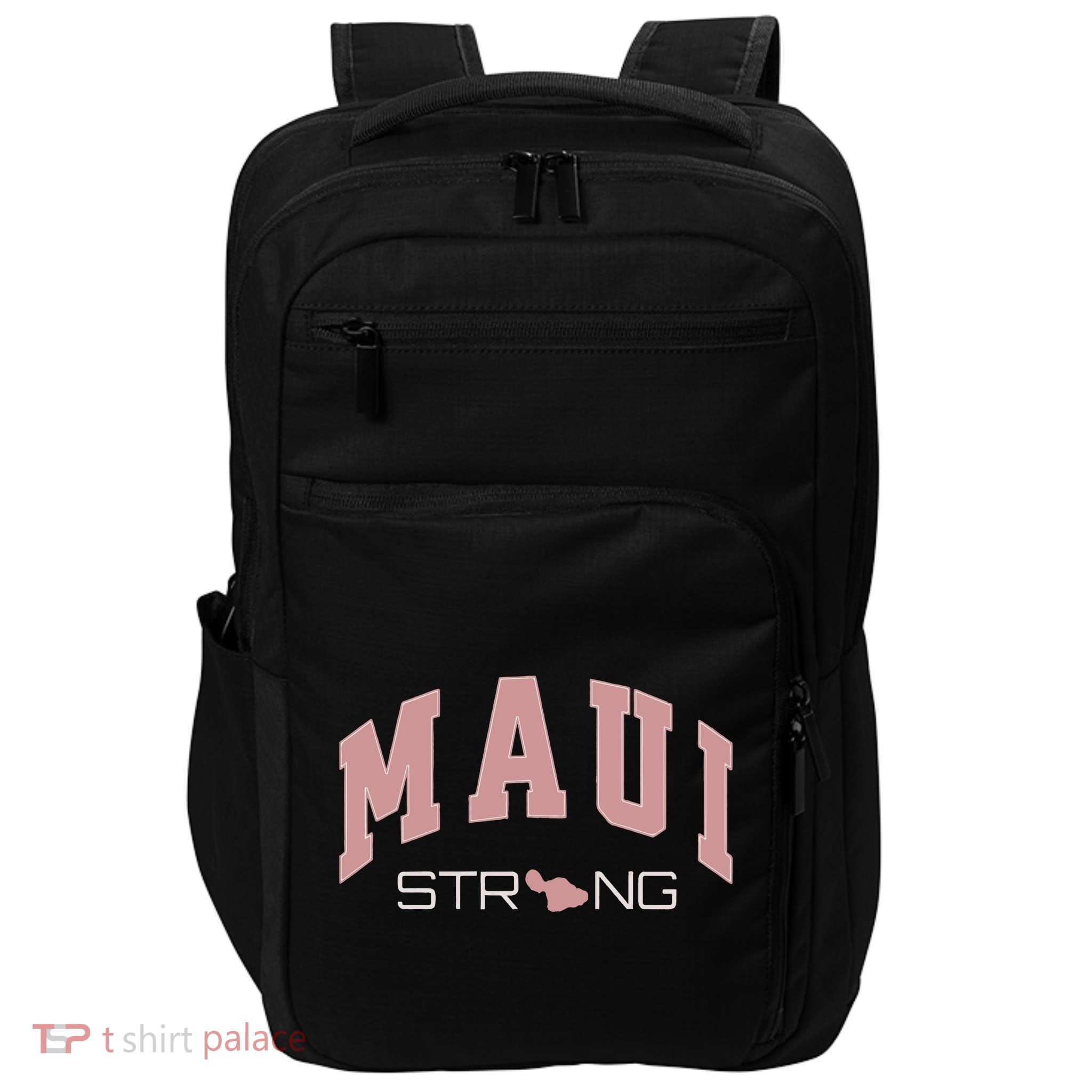 Maui Strong Support Lahaina Hawaii Impact Tech Backpack