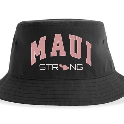 Maui Strong Support Lahaina Hawaii Sustainable Bucket Hat