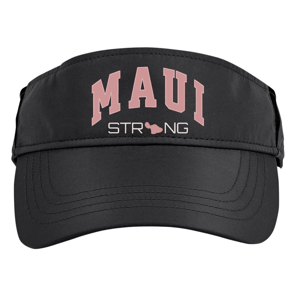 Maui Strong Support Lahaina Hawaii Adult Drive Performance Visor