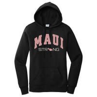 Maui Strong Support Lahaina Hawaii Women's Pullover Hoodie