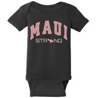 Maui Strong Support Lahaina Hawaii Baby Bodysuit