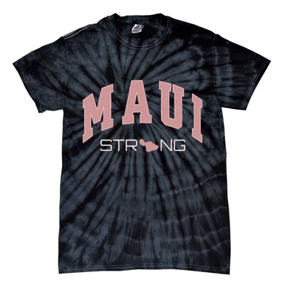 Maui Strong Support Lahaina Hawaii Tie-Dye T-Shirt