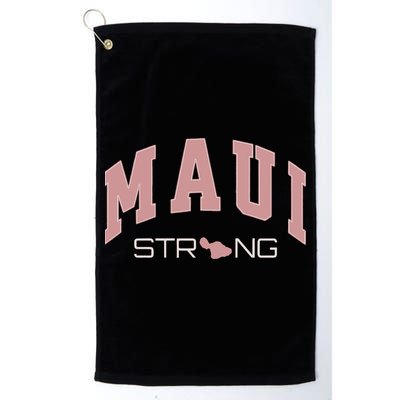 Maui Strong Support Lahaina Hawaii Golf Towel