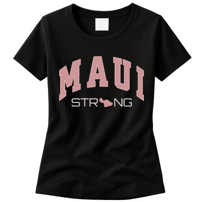 Maui Strong Support Lahaina Hawaii Womens T-Shirt