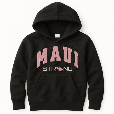 Maui Strong Support Lahaina Hawaii Kids Hoodie