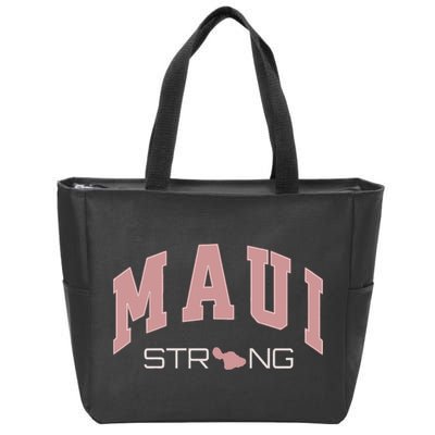 Maui Strong Support Lahaina Hawaii Zip Tote Bag