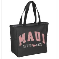 Maui Strong Support Lahaina Hawaii Zip Tote Bag