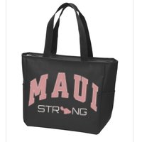 Maui Strong Support Lahaina Hawaii Zip Tote Bag