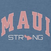Maui Strong Support Lahaina Hawaii Garment-Dyed Sweatshirt