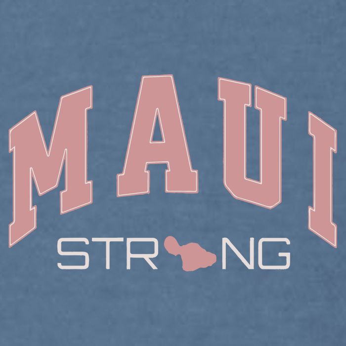 Maui Strong Support Lahaina Hawaii Garment-Dyed Sweatshirt