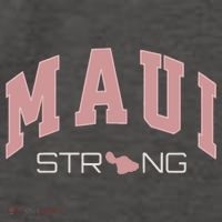 Maui Strong Support Lahaina Hawaii Vector Backpack