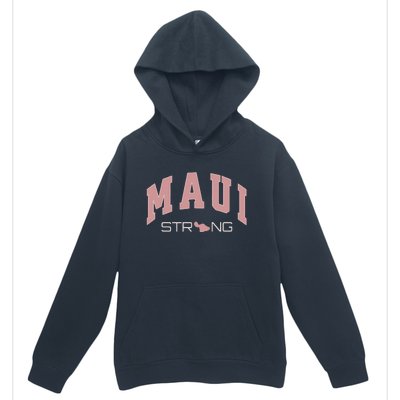 Maui Strong Support Lahaina Hawaii Urban Pullover Hoodie