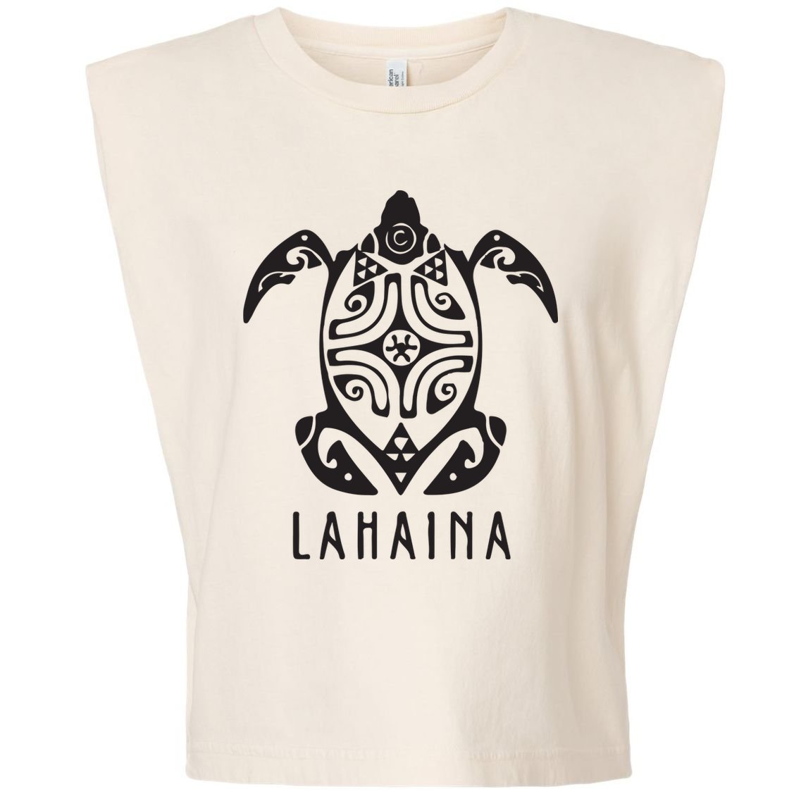 Maui Strong Sea Turtles Lahaina Garment-Dyed Women's Muscle Tee