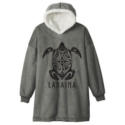 Maui Strong Sea Turtles Lahaina Hooded Wearable Blanket