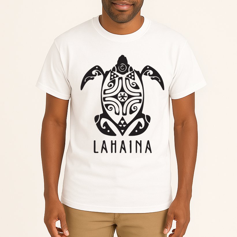 Maui Strong Sea Turtles Lahaina Tall T-Shirt
