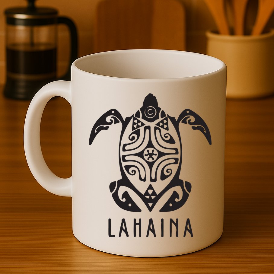 Maui Strong Sea Turtles Lahaina Mug