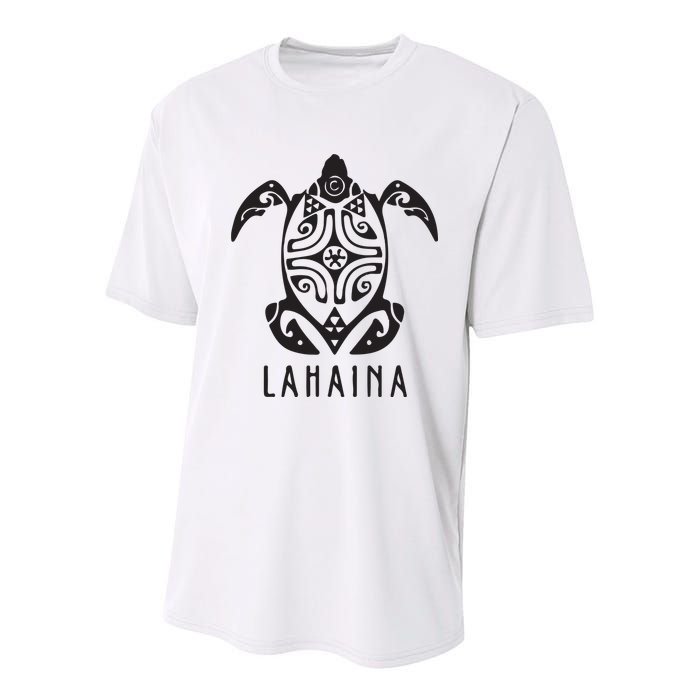 Maui Strong Sea Turtles Lahaina Youth Performance Sprint T-Shirt