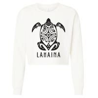 Maui Strong Sea Turtles Lahaina Cropped Pullover Crew