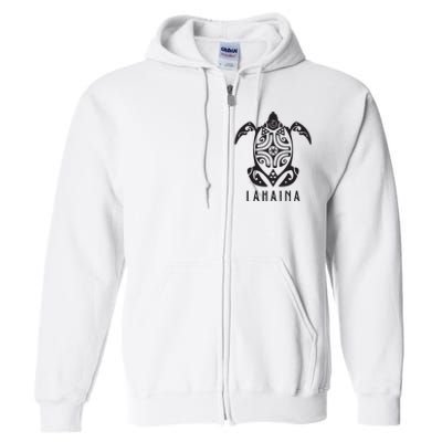 Maui Strong Sea Turtles Lahaina Full Zip Hoodie