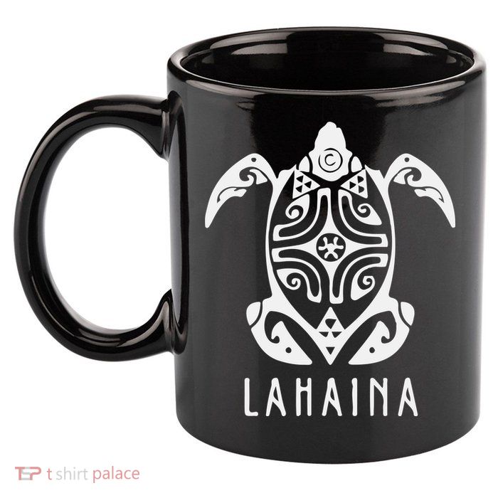 Maui Strong Sea Turtles Lahaina Hawaii Support 11oz C Handle Ceramic Mug