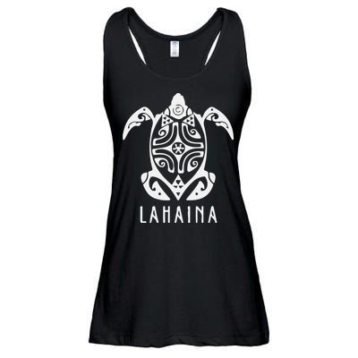 Maui Strong Sea Turtles Lahaina Hawaii Support Ladies Essential Flowy Tank