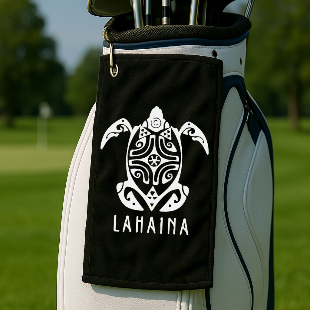 Maui Strong Sea Turtles Lahaina Hawaii Support Golf Towel