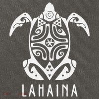 Maui Strong Sea Turtles Lahaina Hawaii Support Cotton Canvas Backpack