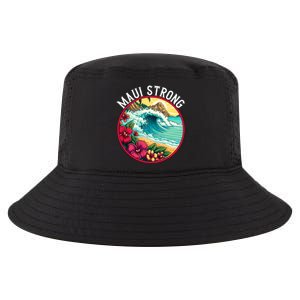 Maui Strong Support For Hawaii Fire Victims Hawaii Fires Lahaina Fires Cool Comfort Performance Bucket Hat