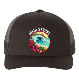 Maui Strong Support For Hawaii Fire Victims Hawaii Fires Lahaina Fires Yupoong Adult 5-Panel Trucker Hat