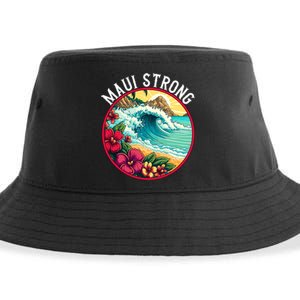 Maui Strong Support For Hawaii Fire Victims Hawaii Fires Lahaina Fires Sustainable Bucket Hat