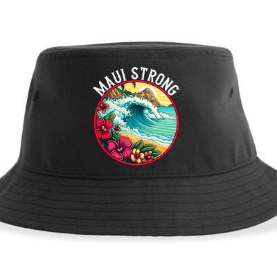 Maui Strong Support For Hawaii Fire Victims Hawaii Fires Lahaina Fires Sustainable Bucket Hat
