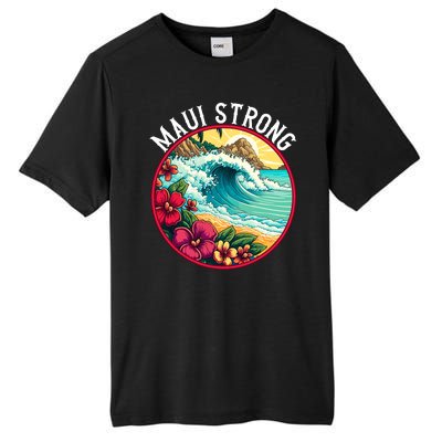 Maui Strong Support For Hawaii Fire Victims Hawaii Fires Lahaina Fires Tall Fusion ChromaSoft Performance T-Shirt