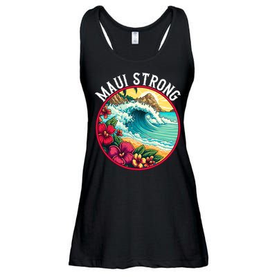 Maui Strong Support For Hawaii Fire Victims Hawaii Fires Lahaina Fires Ladies Essential Flowy Tank