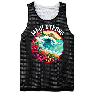 Maui Strong Support For Hawaii Fire Victims Hawaii Fires Lahaina Fires Mesh Reversible Basketball Jersey Tank