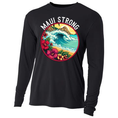 Maui Strong Support For Hawaii Fire Victims Hawaii Fires Lahaina Fires Cooling Performance Long Sleeve Crew