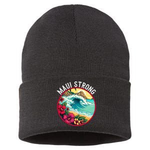 Maui Strong Support For Hawaii Fire Victims Hawaii Fires Lahaina Fires Sustainable Knit Beanie