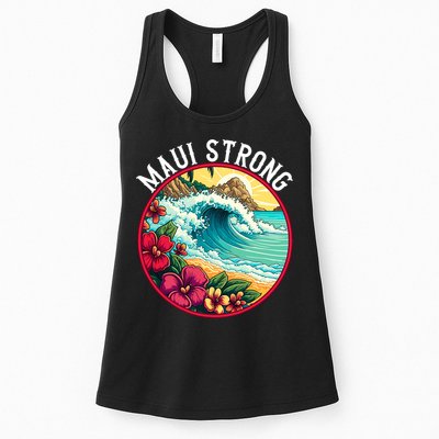 Maui Strong Support For Hawaii Fire Victims Hawaii Fires Lahaina Fires Womens Tank Top