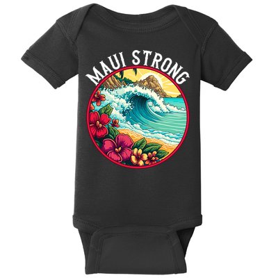 Maui Strong Support For Hawaii Fire Victims Hawaii Fires Lahaina Fires Baby Bodysuit