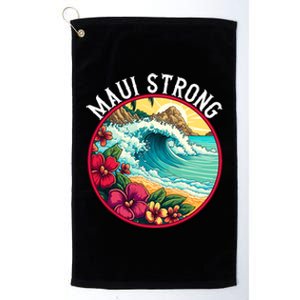 Maui Strong Support For Hawaii Fire Victims Hawaii Fires Lahaina Fires Platinum Collection Golf Towel