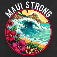 Maui Strong Support For Hawaii Fire Victims Hawaii Fires Lahaina Fires Golf Towel