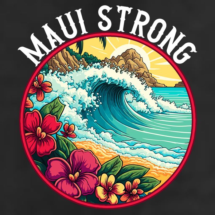 Maui Strong Support For Hawaii Fire Victims Hawaii Fires Lahaina Fires Golf Towel