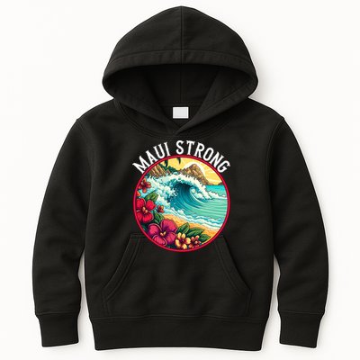 Maui Strong Support For Hawaii Fire Victims Hawaii Fires Lahaina Fires Kids Hoodie