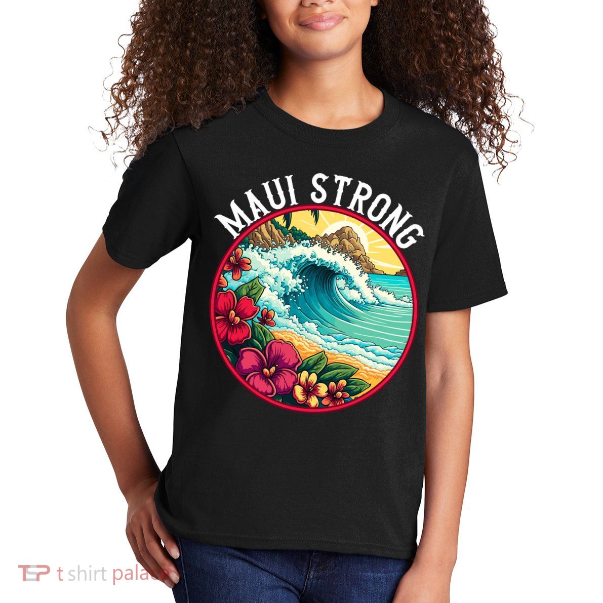 Maui Strong Support For Hawaii Fire Victims Hawaii Fires Lahaina Fires Kids T-Shirt